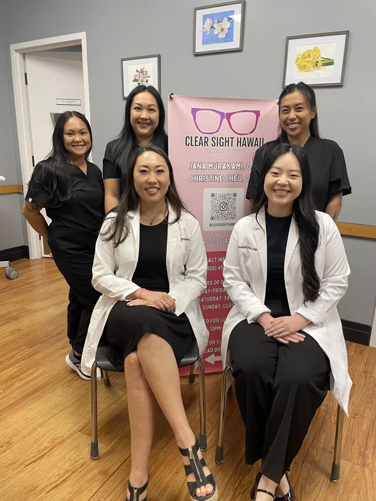 Clear Sight Hawaii team — doctors and staff at our Pearl City Walmart office